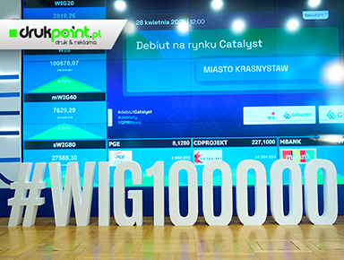 litery wolnostojące GIGANTY Radom, Warszawa