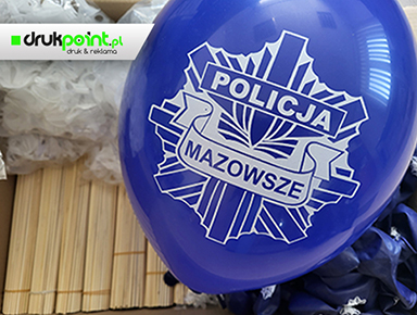 balony z nadrukiem, z logo Radom, Warszawa