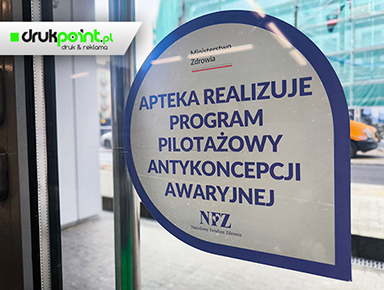 naklejki adhezyjne, bezklejowe Radom, Warszawa