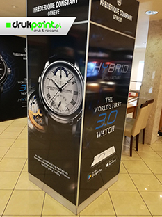 standy reklamowe Kruk jubiler Warszawa, Radom