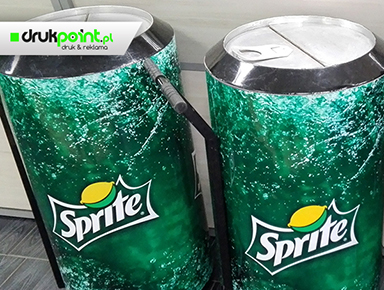 standy reklamowe, wózki Sprite Coca-Cola Radom, Warszawa